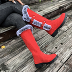 Women's WinterHug Mid-Boots - Plush Lined Suede Snow Boots