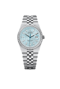 Rolex Land-Dweller 36 Oyster, 36 mm, platinum and diamonds