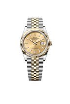 Rolex Datejust 36 Oyster, 36 mm, Oystersteel and yellow gold