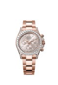 Cosmograph Daytona Oyster, 40 mm, Everose gold and diamonds Reference 126595TBR
