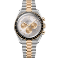 A- Speedmaster Moonwatch Professional 42 mm, steel ‑ Moonshine™ gold on steel ‑ Moonshine™ gold