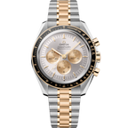 A- Speedmaster Moonwatch Professional 42 mm, steel ‑ Moonshine™ gold on steel ‑ Moonshine™ gold