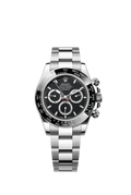 C – Rolex Cosmograph Daytona Stainless Steel Black Dial with Ceramic Bezel