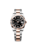 Rolex Datejust 36 Oyster, 36 mm, Oystersteel and Everose gold