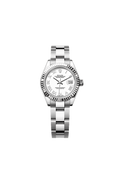 Rolex Lady-Datejust Oyster, 28 mm, Oystersteel and white gold