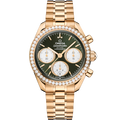 A- Speedmaster 38 38 mm, Moonshine™ gold on Moonshine™ gold