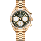 A- Speedmaster 38 38 mm, Moonshine™ gold on Moonshine™ gold