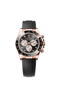 Rolex Cosmograph Daytona Everose Gold Chocolate Dial with Oysterflex Bracelet