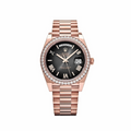 Rolex Day-Date Rose Gold Diamond Bezel Slate Ombre Dial (2025)