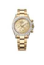 Rolex Cosmograph Daytona Oyster 40 mm yellow gold and diamonds