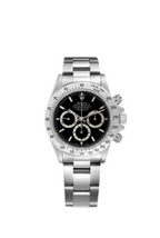 Rolex Cosmograph Daytona Stainless Steel Black Dial
