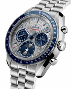 Speedmaster Moonphase 43 mm, steel on steel