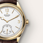 Rolex 1908 39 mm, 18 kt yellow gold, polished finish