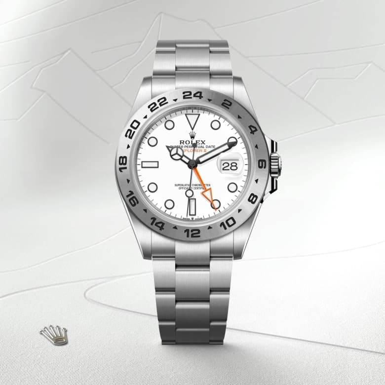 Rolex Explorer II Oyster, 42 mm, Oystersteel