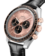 Speedmaster Moonwatch Professional 42 mm, steel ‑ Sedna™ gold on alligator