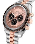 Speedmaster Moonwatch Professional 42 mm, steel ‑ Sedna™ gold on steel ‑ Sedna™ gold
