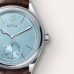 Rolex 1908 39 mm, platinum, polished finish