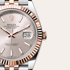 Rolex Datejust 41 Oyster, 41 mm, Oystersteel and Everose gold