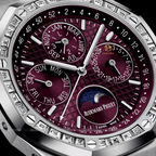 A- Royal Oak Perpetual Calendar Red diamonds
