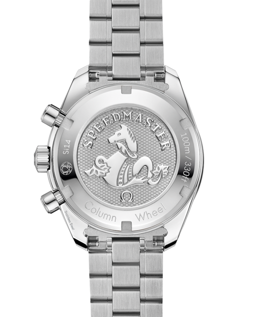 A- Speedmaster 38 38 mm, steel on steel
