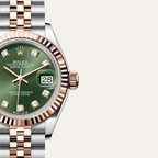 Rolex Lady-Datejust Oyster, 28 mm, Oystersteel and Everose gold