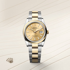 Rolex Datejust 36 Oyster, 36 mm, Oystersteel and yellow gold