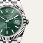 Rolex Datejust 41 Oyster, 41 mm, Oystersteel and white gold