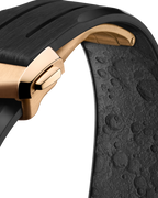 Speedmaster Moonwatch Professional 42 mm, Moonshine™ gold on rubber strap