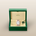Rolex Land-Dweller 36 Oyster, 36 mm, Everose gold and diamonds