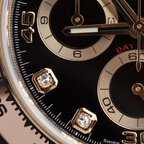Rolex Oyster Perpetual Cosmograph Daytona Diamond Dot 18kt Everose Gold
