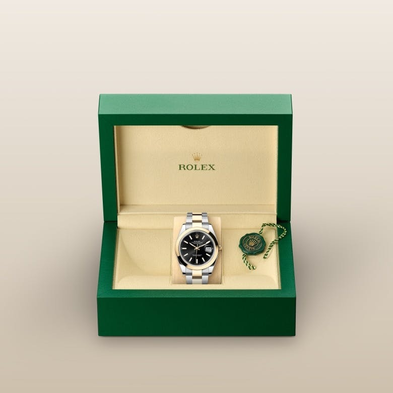 Rolex Datejust 41 Oyster, 41 mm, Oystersteel and yellow gold