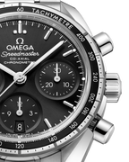 A- Speedmaster 38 38 mm, steel on steel