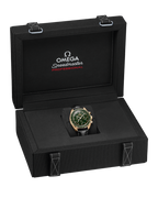 Speedmaster Moonwatch Professional 42 mm, Moonshine™ gold on leather strap
