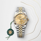 Rolex Datejust 36 Oyster, 36 mm, Oystersteel and yellow gold