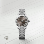 Rolex Datejust 31 Oyster, 31 mm, Oystersteel and white gold