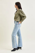 Kimberly Light Wash Straight Leg Jeans