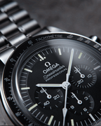 A- Speedmaster Moonwatch Professional 42 mm, steel on steel