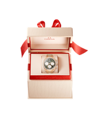 A- Speedmaster 38 38 mm, Moonshine™ gold on Moonshine™ gold