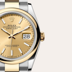Rolex Datejust 36 Oyster, 36 mm, Oystersteel and yellow gold