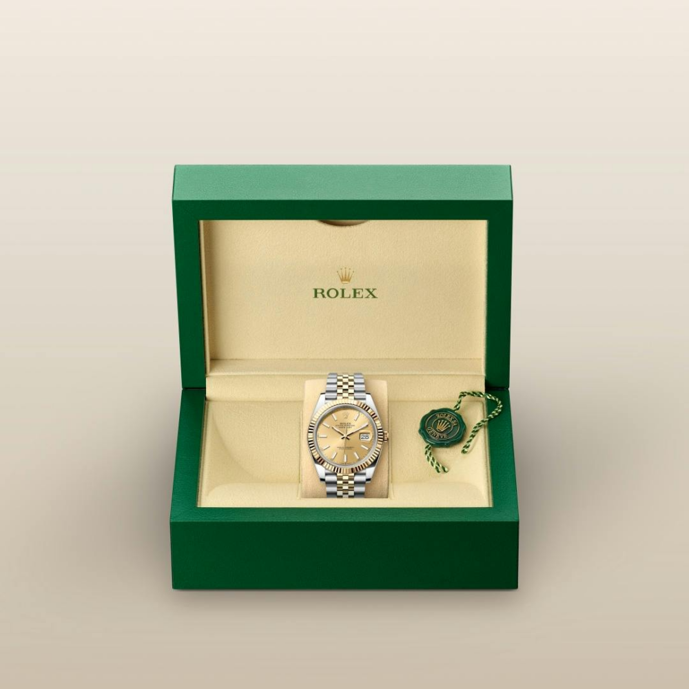 Rolex Datejust 41 Oyster, 41 mm, Oystersteel and yellow gold
