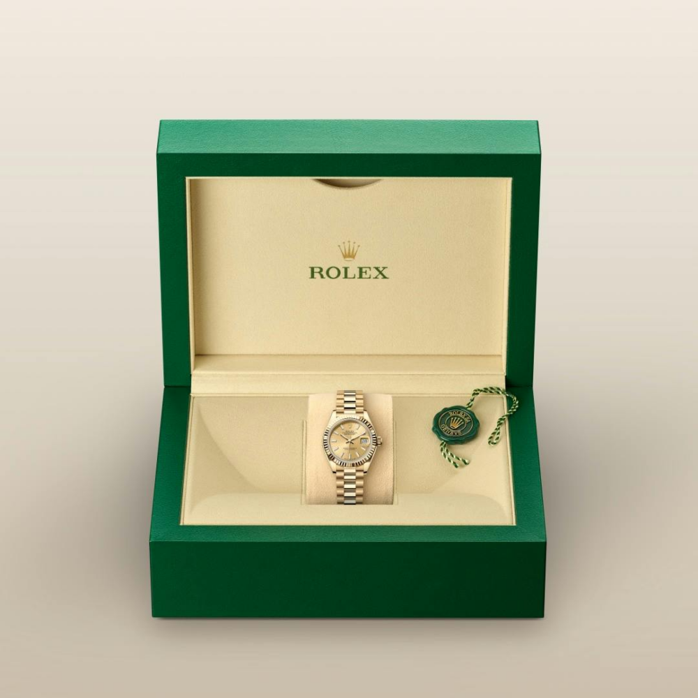 Rolex Lady-Datejust Oyster, 28 mm, yellow gold