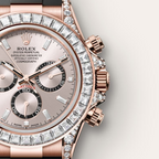 Rolex Cosmograph Daytona Oyster, 40 mm, Everose gold and diamonds