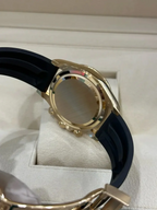 D Rolex Cosmograph Daytona Yellow Gold Champagne Dial with Oysterflex Bracelet