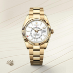 Rolex Sky-Dweller Oyster, 42 mm, yellow gold