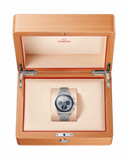Speedmaster Moonphase 43 mm, steel on steel