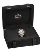 A- Speedmaster Moonwatch Professional 42 mm, steel ‑ Moonshine™ gold on steel ‑ Moonshine™ gold