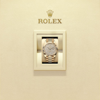 Rolex Day-Date Yellow Gold Pavé Dial Fluted Bezel