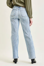 Kimberly Light Wash Straight Leg Jeans